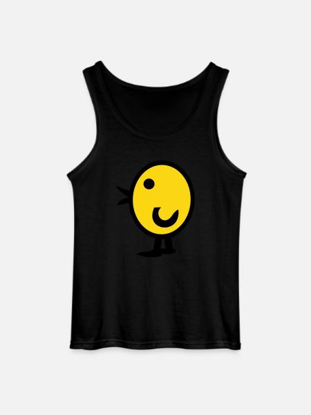 Duck, chicken, chick - Gildan Men’s Tank Top - black