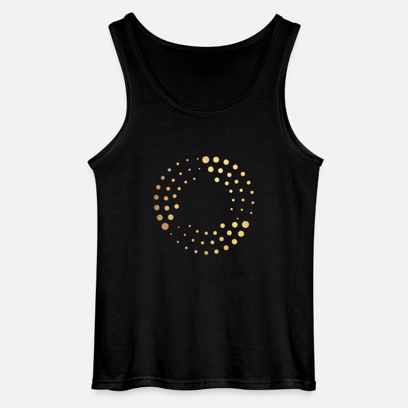 points d'or - Débardeur Gildan Homme - noir