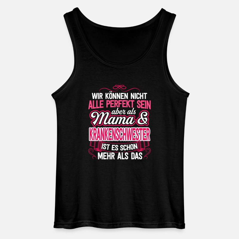 KRANKENSCHWESTER - Mama - Gildan Männer Tank Top - Schwarz