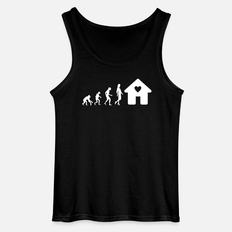 Bauherrin Geschenk - Gildan Männer Tank Top - Schwarz