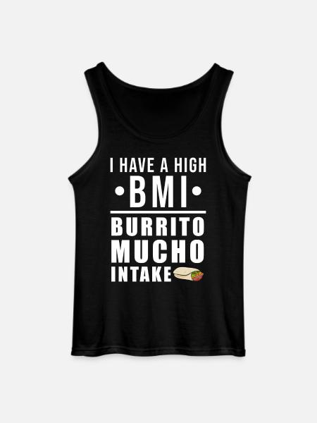 burrito - Gildan Men’s Tank Top - black