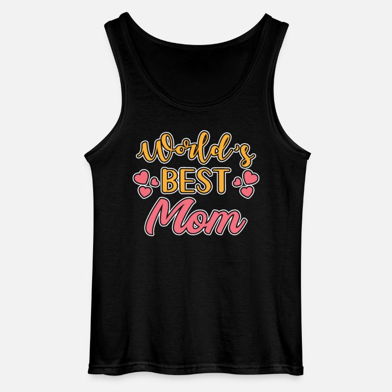 Weltbeste Mama - Gildan Männer Tank Top - Schwarz