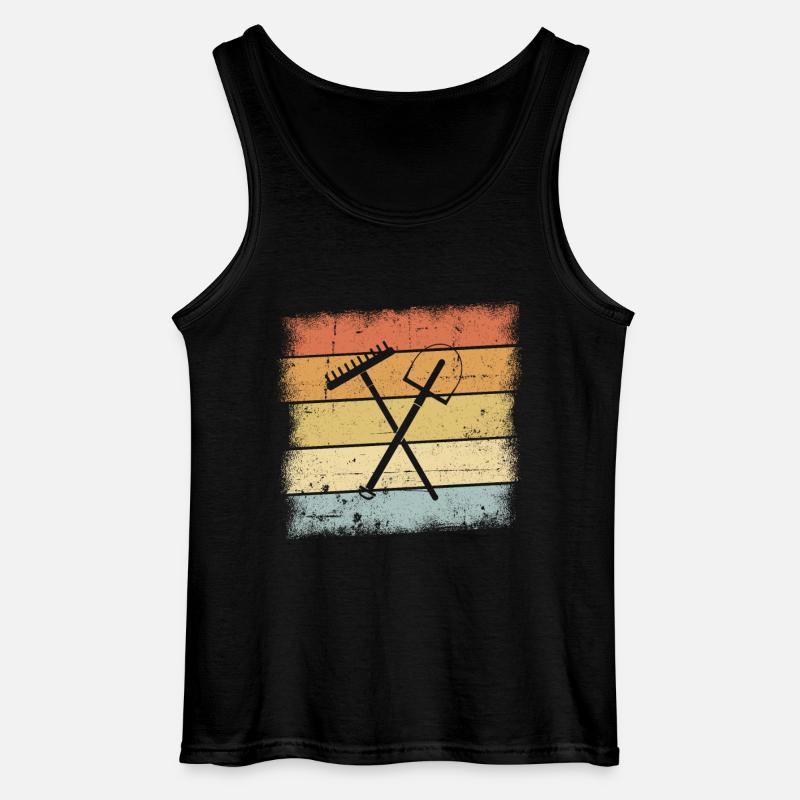 Gärtner Geschenk - Gildan Männer Tank Top - Schwarz