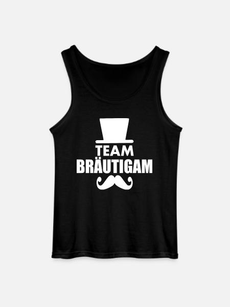 Team bräutigam - Gildan Männer Tank Top - Schwarz