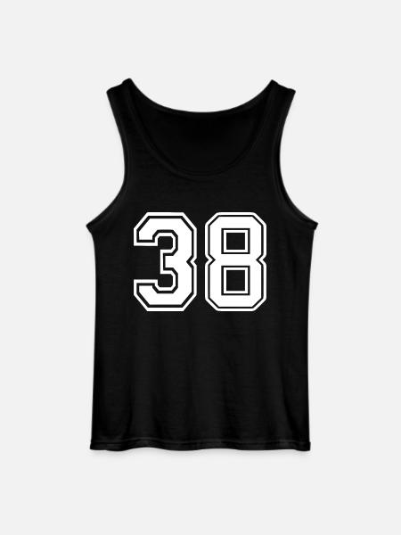 38 - Gildan Men’s Tank Top - black