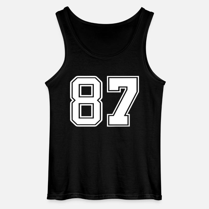 87 - Gildan Männer Tank Top - Schwarz