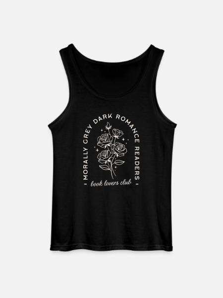 Mørk romantik moralsk grå romantasy læser - Gildan tanktop til mænd - sort