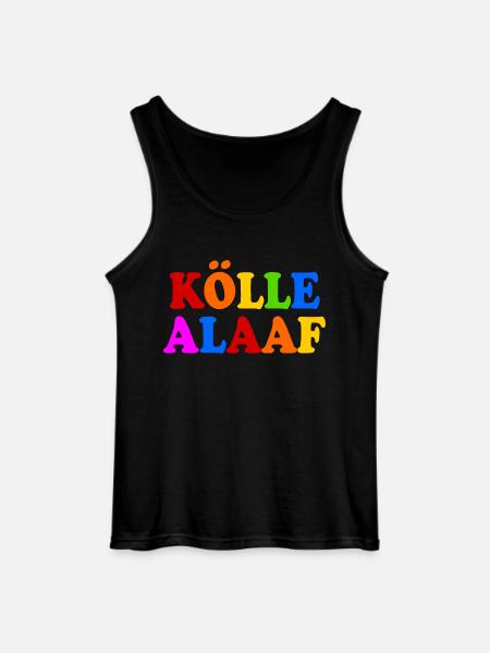 Kölle alaaf - Gildan Männer Tank Top - Schwarz
