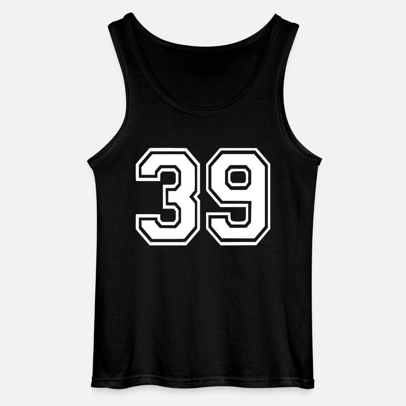 39 - Gildan Männer Tank Top - Schwarz