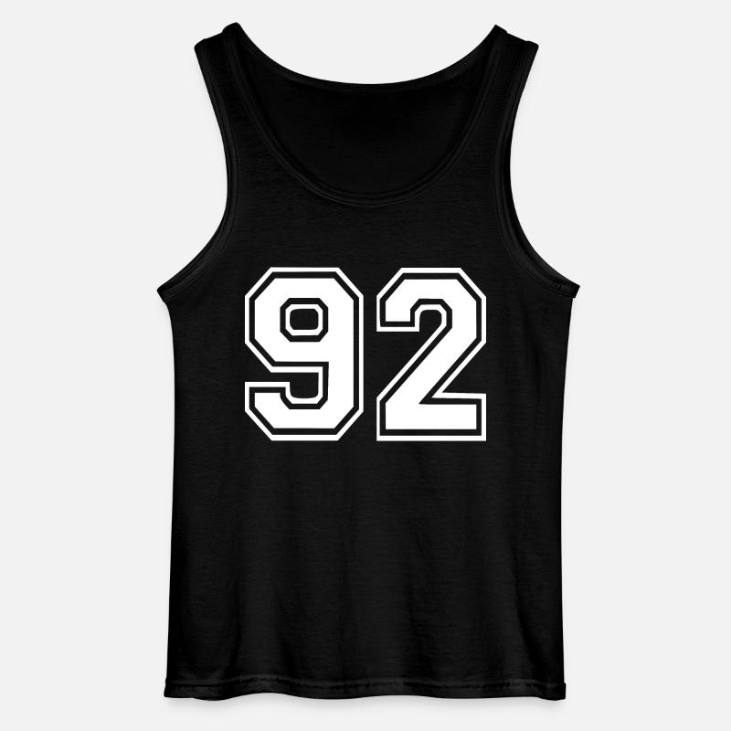 92 - Gildan Männer Tank Top - Schwarz
