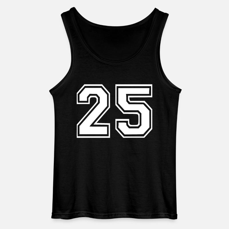 25 - Gildan Männer Tank Top - Schwarz