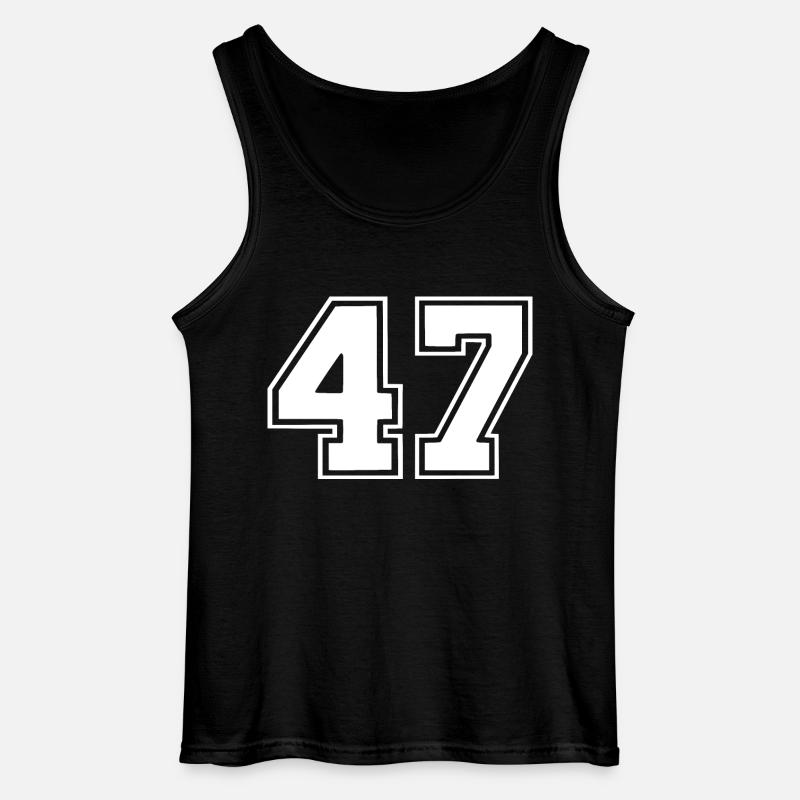 47 - Gildan Männer Tank Top - Schwarz