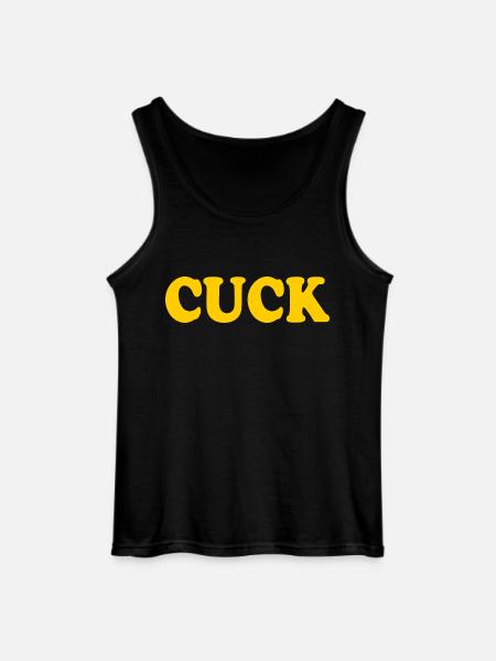 Cuck - Gildan Men’s Tank Top - black