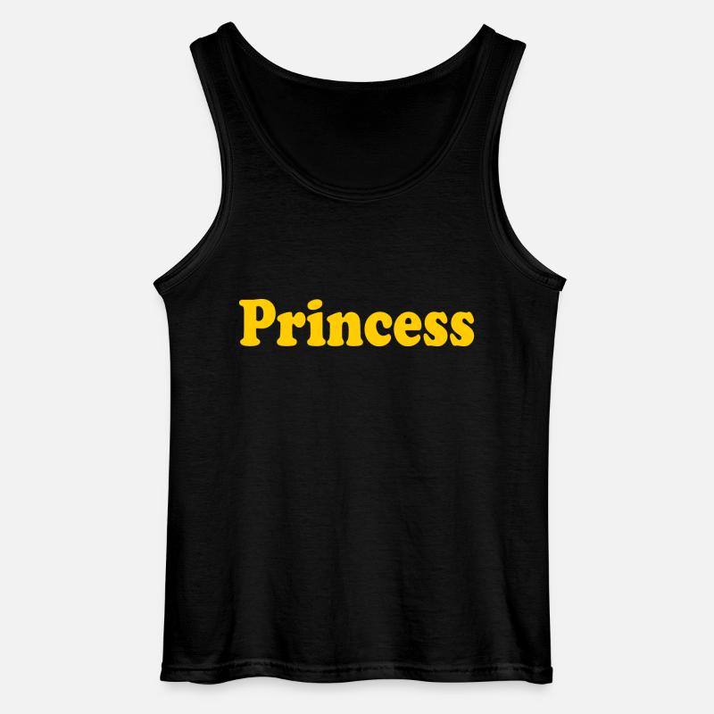 Princess - Gildan Männer Tank Top - Schwarz