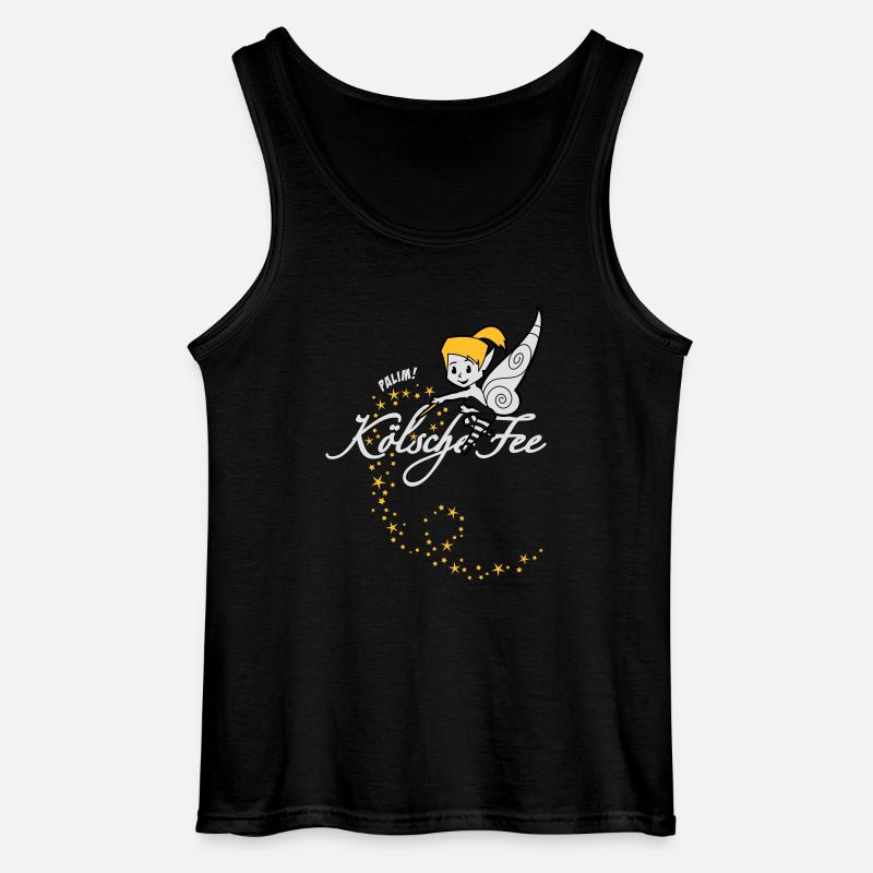 Kölsche Fee - Gildan Männer Tank Top - Schwarz