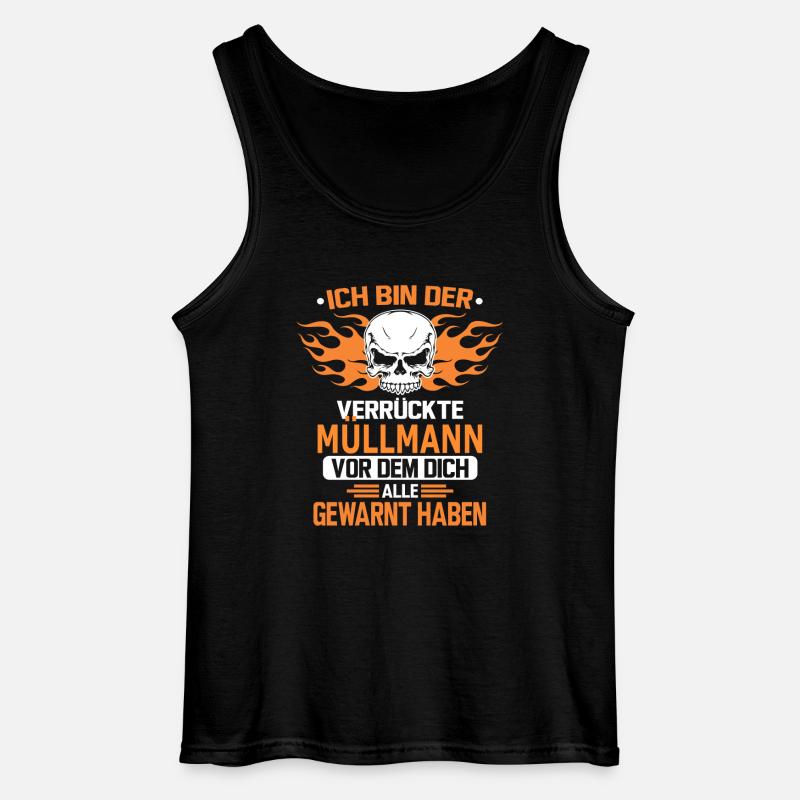 MÜLLMANN - Gildan Männer Tank Top - Schwarz