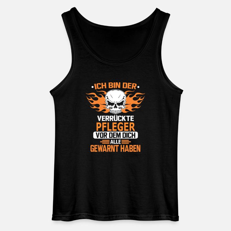 PFLEGER - Gildan Männer Tank Top - Schwarz