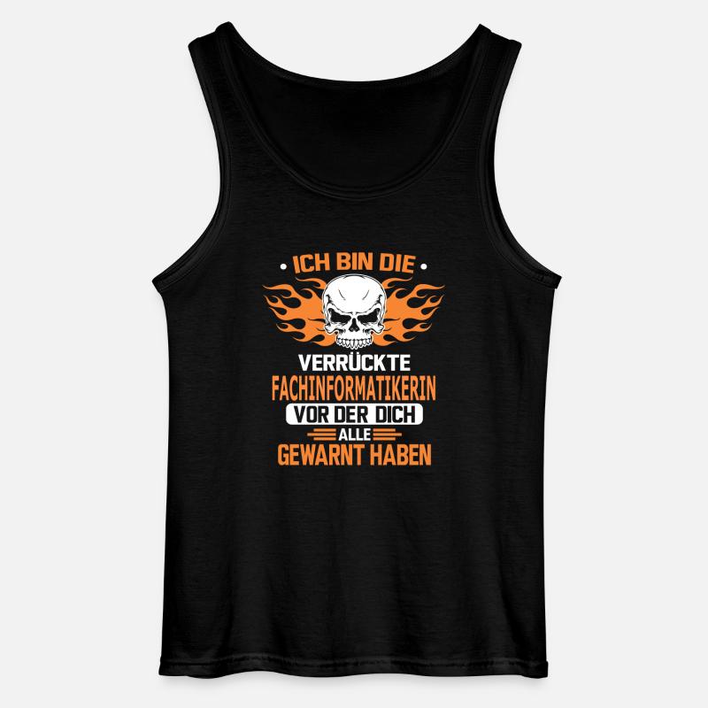 FACHINFORMATIKERIN - Gildan Männer Tank Top - Schwarz