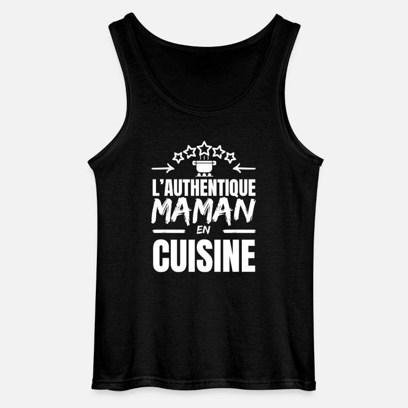 DIE AUTHENTISCHE MUTTER - Gildan Männer Tank Top - Schwarz