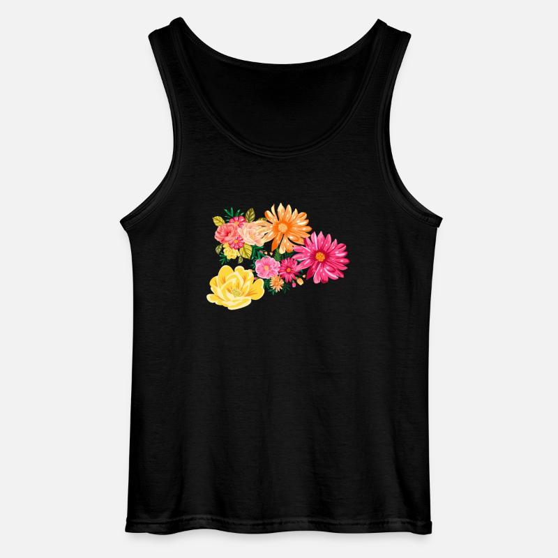 Frühlings - Gildan Männer Tank Top - Schwarz
