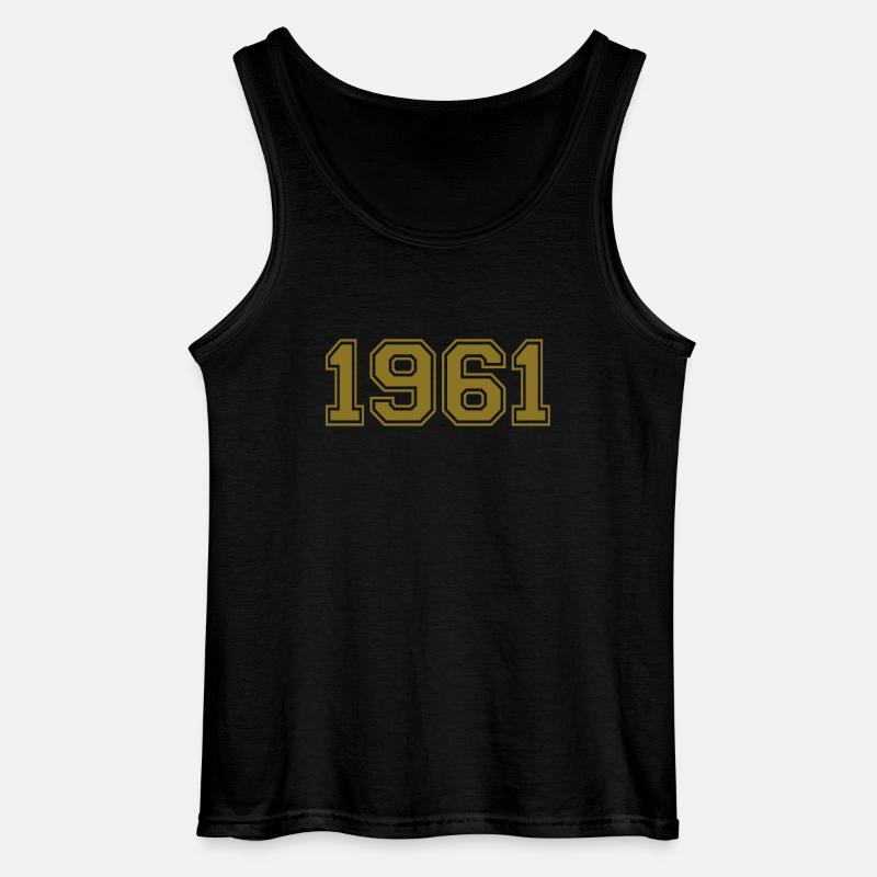 1961 - Gildan Männer Tank Top - Schwarz