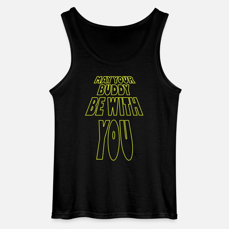 Buddy-Tauchen - Gildan Männer Tank Top - Schwarz