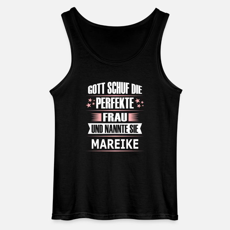 MAREIKE - Gildan Männer Tank Top - Schwarz