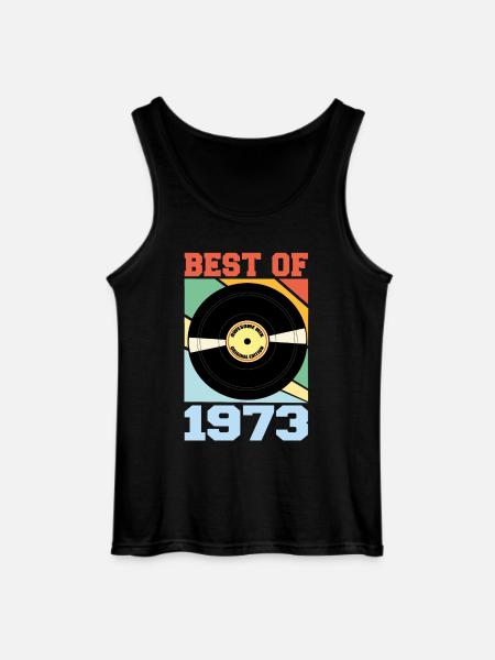 Best of 1973 - Gildan Männer Tank Top - Schwarz
