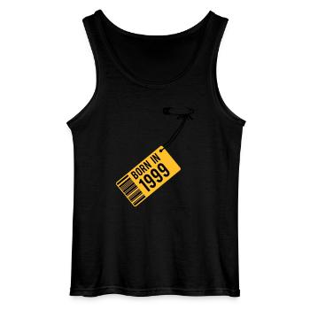 Geburtstag - Born in 1999 - Gildan Männer Tank Top - Schwarz - Vorne - AI Model Male 185 dark (185cm)