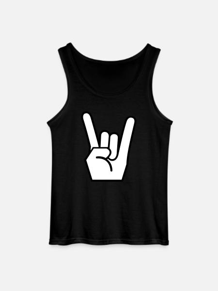 Metalhand - Gildan Männer Tank Top - Schwarz