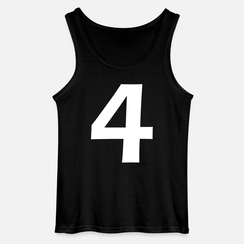 4 - Gildan Männer Tank Top - Schwarz