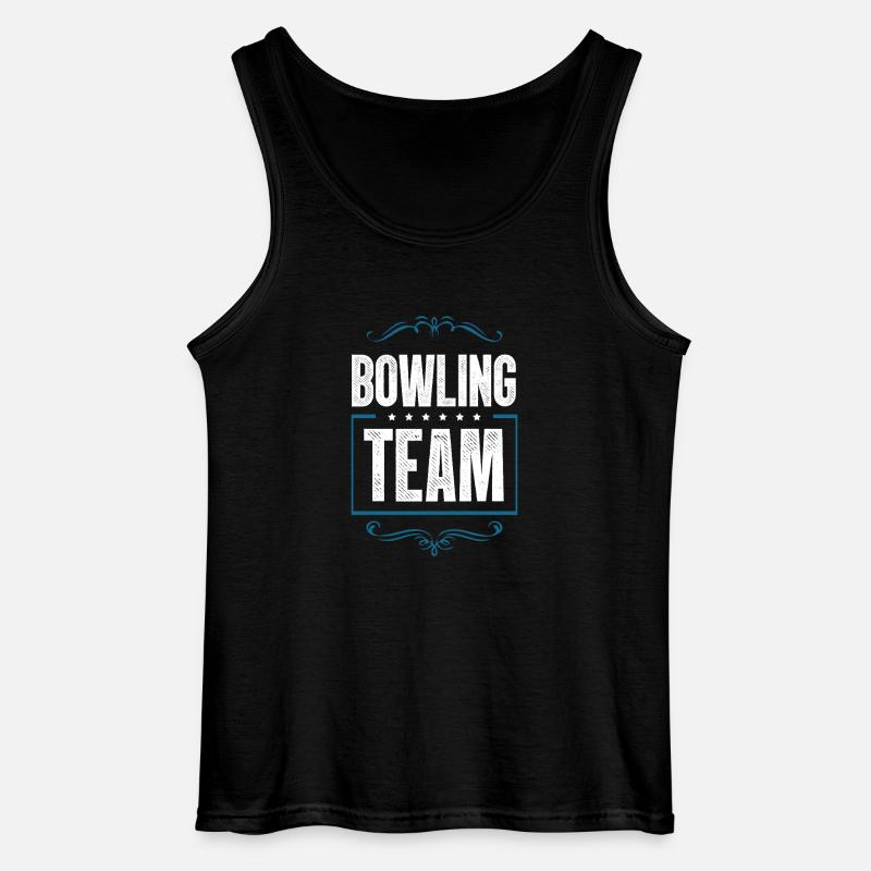 Bowling Crew - Gildan Männer Tank Top - Schwarz