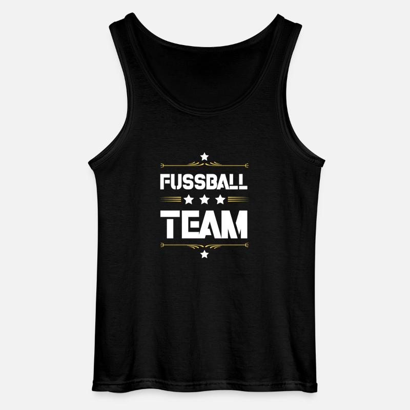 Fussball Team - Gildan Männer Tank Top - Schwarz