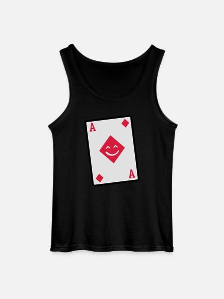 as karo - Gildan Männer Tank Top - Schwarz