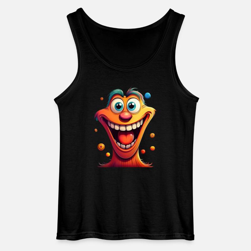 Funny cartoon - Gildan Männer Tank Top - Schwarz