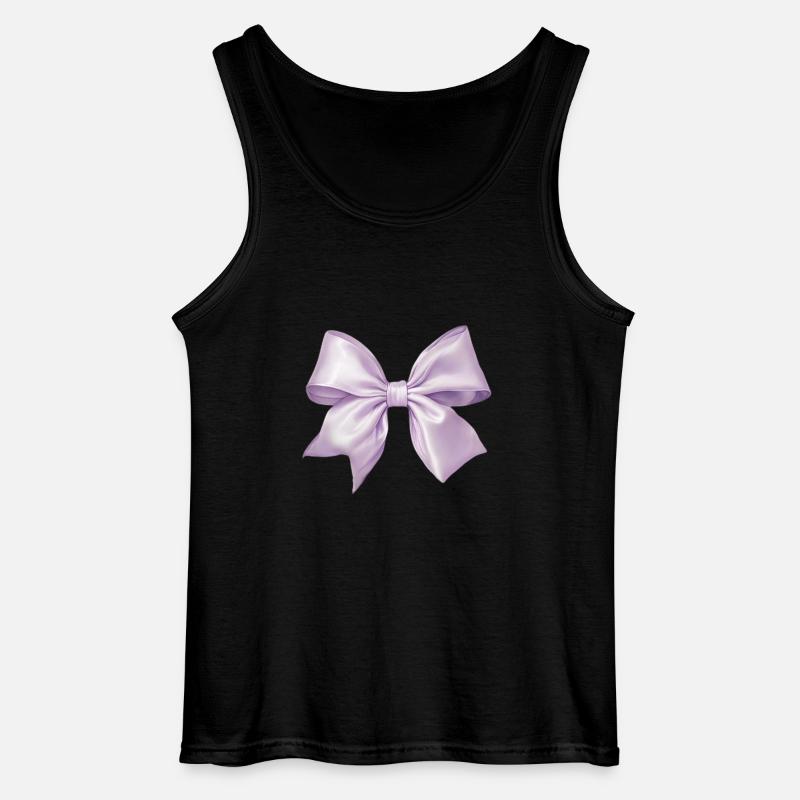 Schleife Glamour Seide Geschenk - Gildan Männer Tank Top - Schwarz