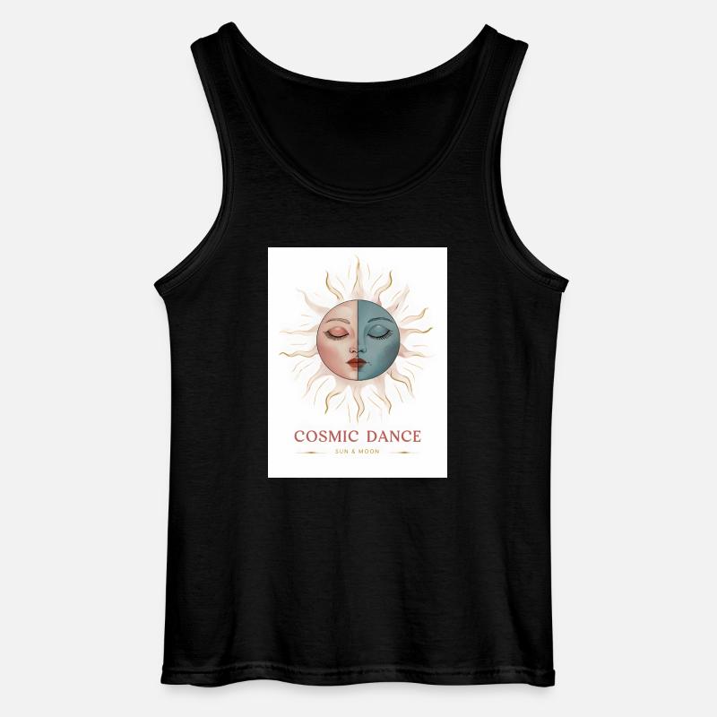 Cosmic Dance Spiritual Gift - Gildan Men’s Tank Top - black