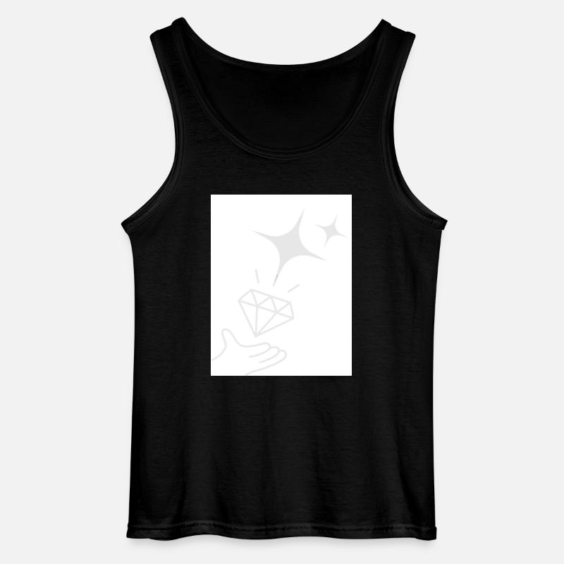 Verso B - Gildan Männer Tank Top - Schwarz
