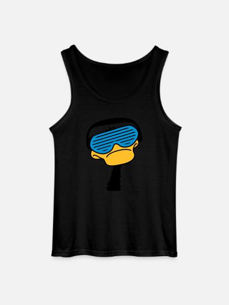 dj_duck - Débardeur Gildan Homme - noir