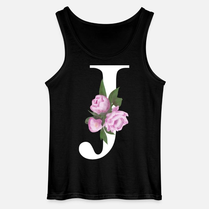 J - Gildan Männer Tank Top - Schwarz
