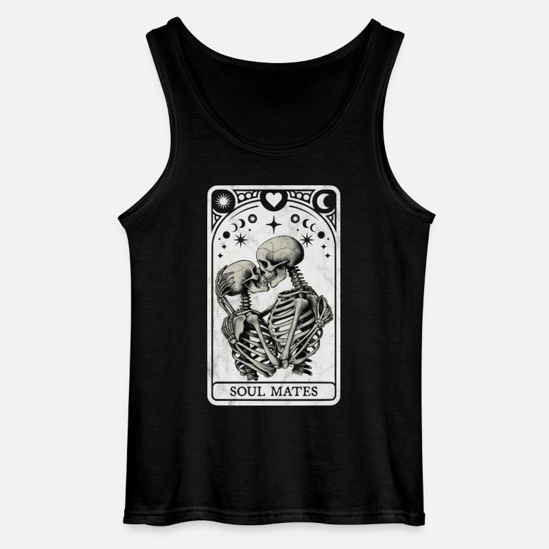 Seelenverwandte Tarot - Gildan Männer Tank Top - Schwarz