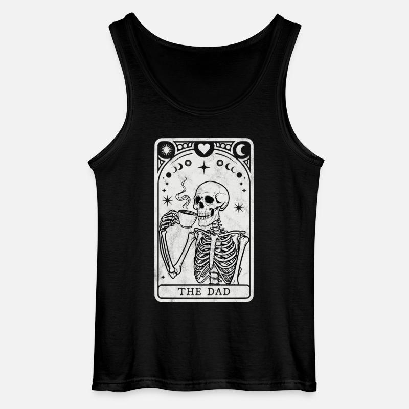 Tarot Der Vater - Gildan Männer Tank Top - Schwarz
