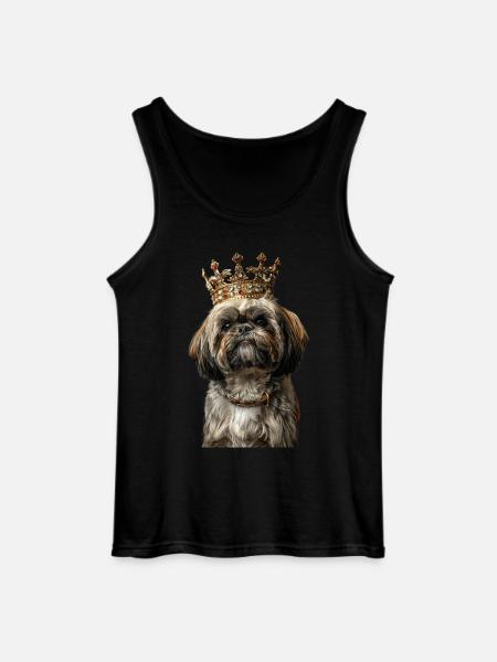 Shih Tzu - Gildan Men’s Tank Top - black