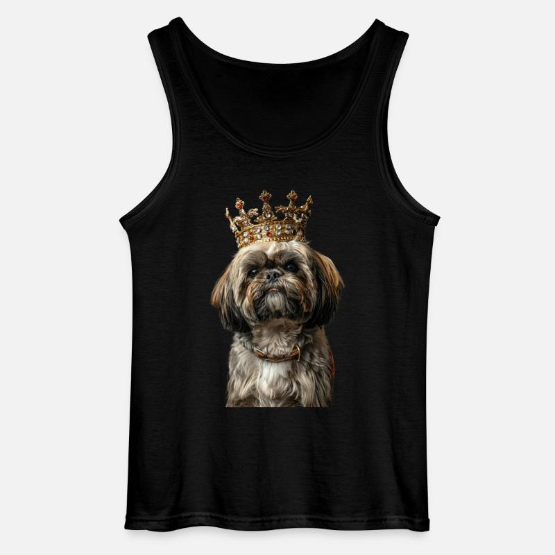 Shih Tzu - Gildan Männer Tank Top - Schwarz