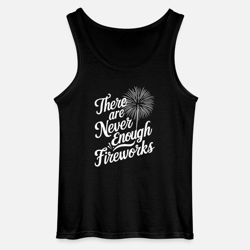 Pyrotechnics Fireworks Pyrotechnics - Gildan Men’s Tank Top - black