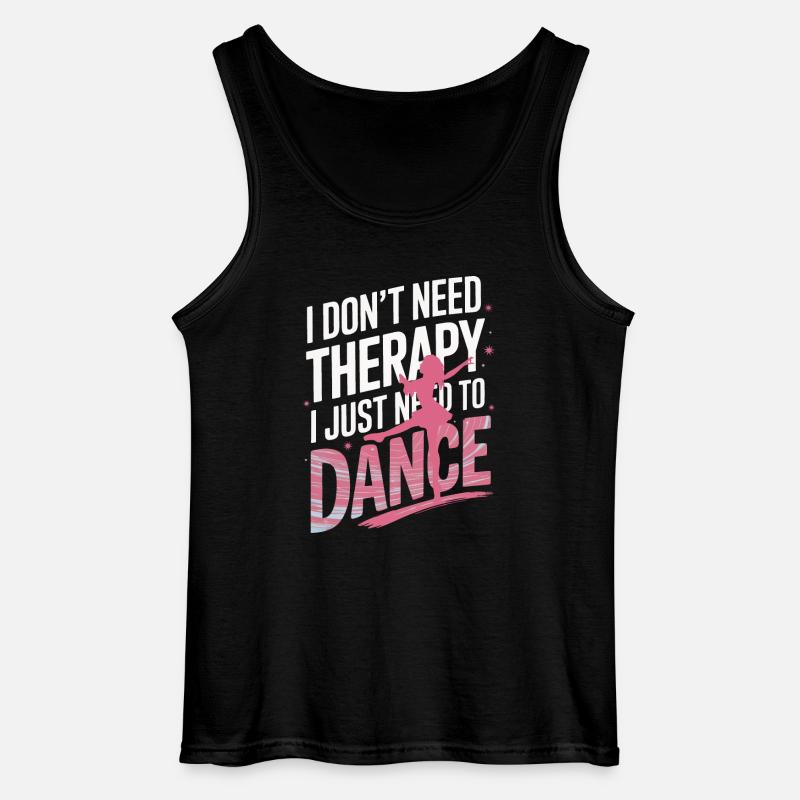 Dancing Dancers Dancing - Gildan Men’s Tank Top - black