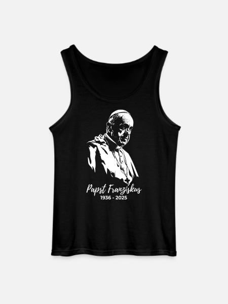 Pope Francis - Holy Father - Gildan Men’s Tank Top - black