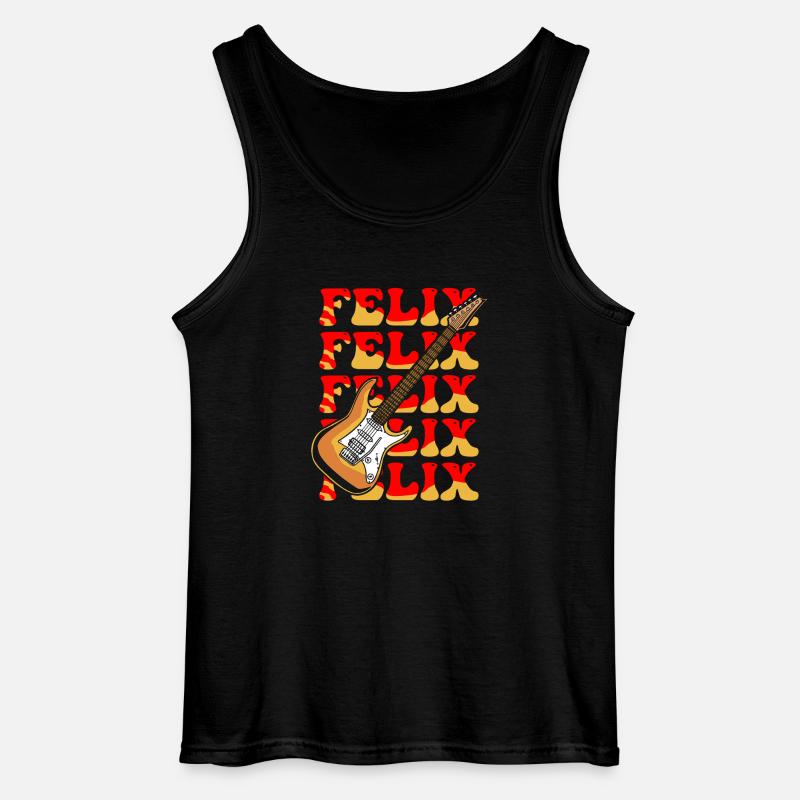 Felix - Gildan Männer Tank Top - Schwarz