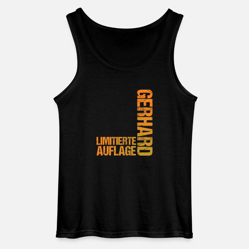 Gerhard - Gildan Men’s Tank Top - black