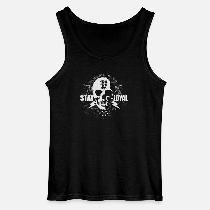 Stay loyal - Gildan Männer Tank Top - Schwarz